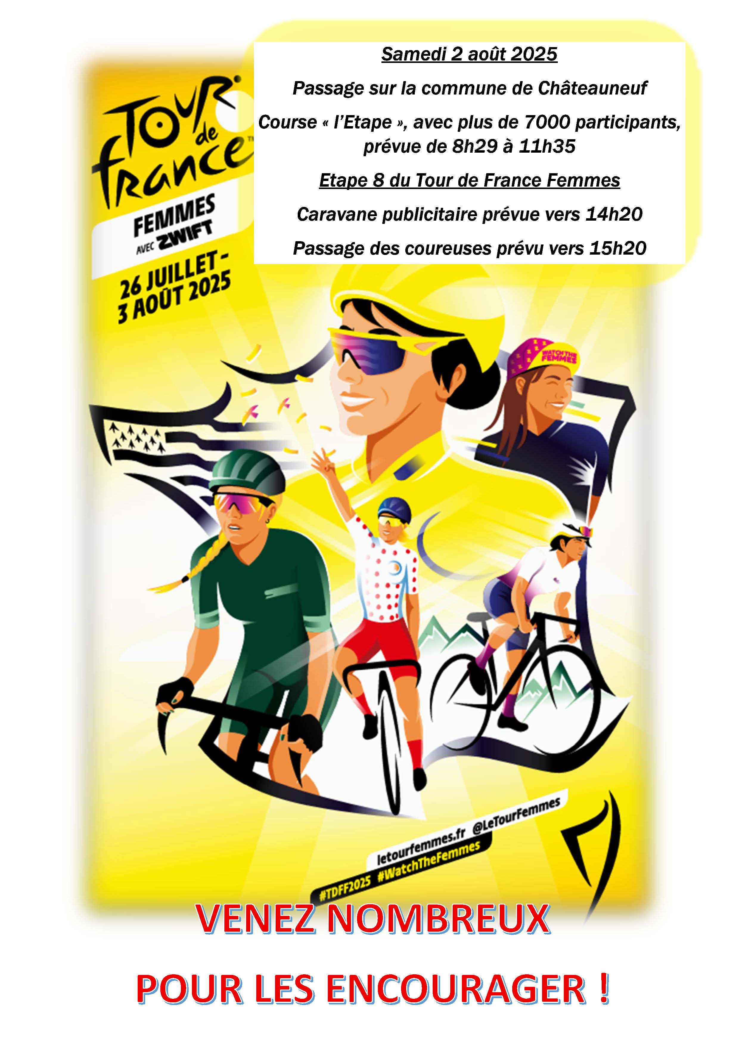 affiche commune tdff 2025